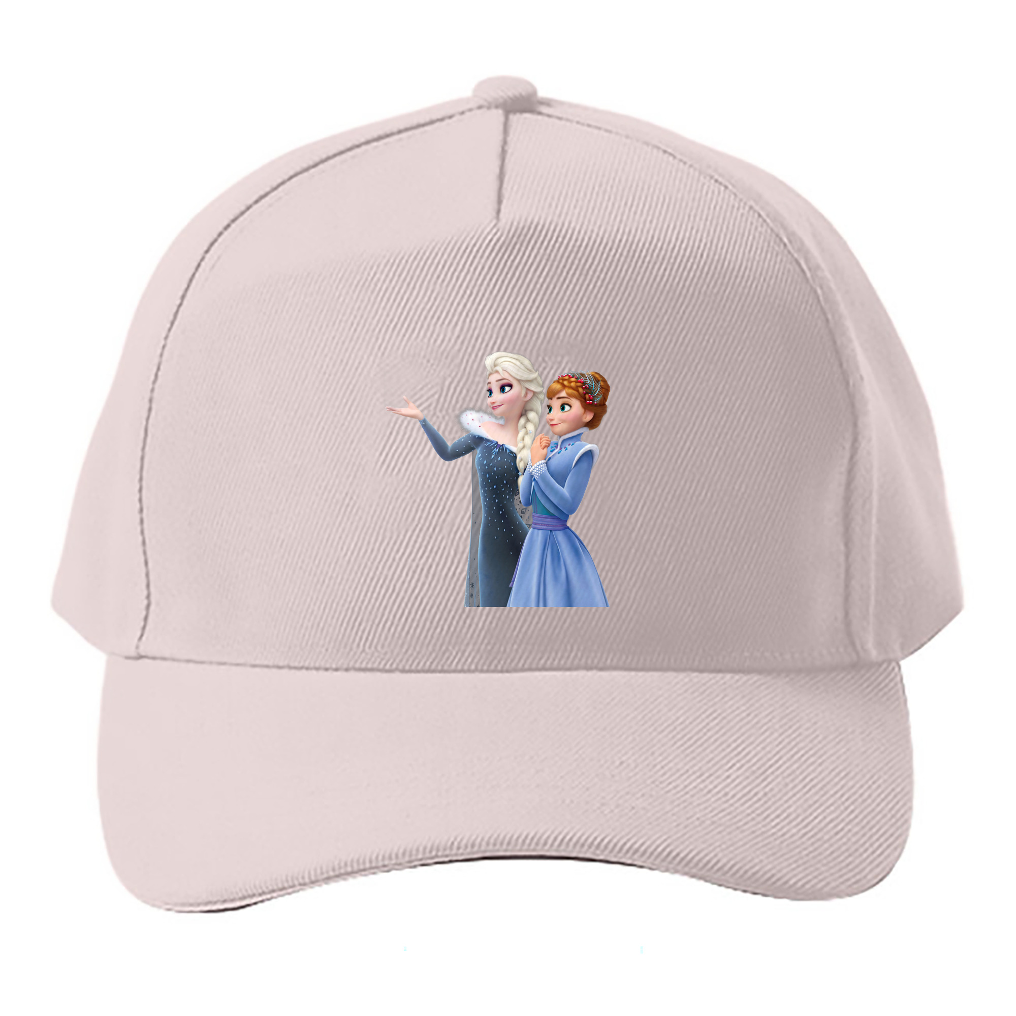 （画像用） アナと雪の女王 アンナ エルサ Frozen Anna Elsa ベースボールキャップ 綿100％ 男女兼用 帽子 スポーツ
